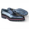 Carrucci black Loafer in Lug Sole