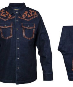 Prestige Blue Jeans Denim Set Shirt/Pants CSL570 Indigo