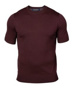 Prestige Brown Crew Neck Short Sleeve T-Shirt CMK-650
