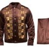 Prestige Brown Velvet Men's Luxury Set CSL-557