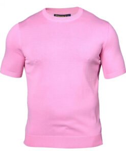 Prestige Pink Crew Neck Short Sleeve T-Shirt CMK-650