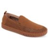 Tan Cognac Men's Suede casual Summer Shoes Beach Breathable Loafer Style No: 7032