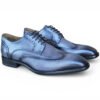 Gray Men's Lace Up Shoe Wingtip Derby KS509-43